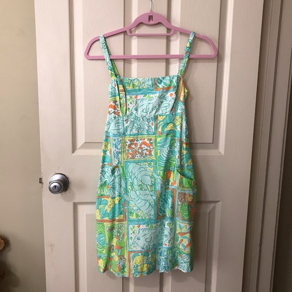 Lily Pulitzer Lola Dress “Just Add lemon” - Picture 1 of 3